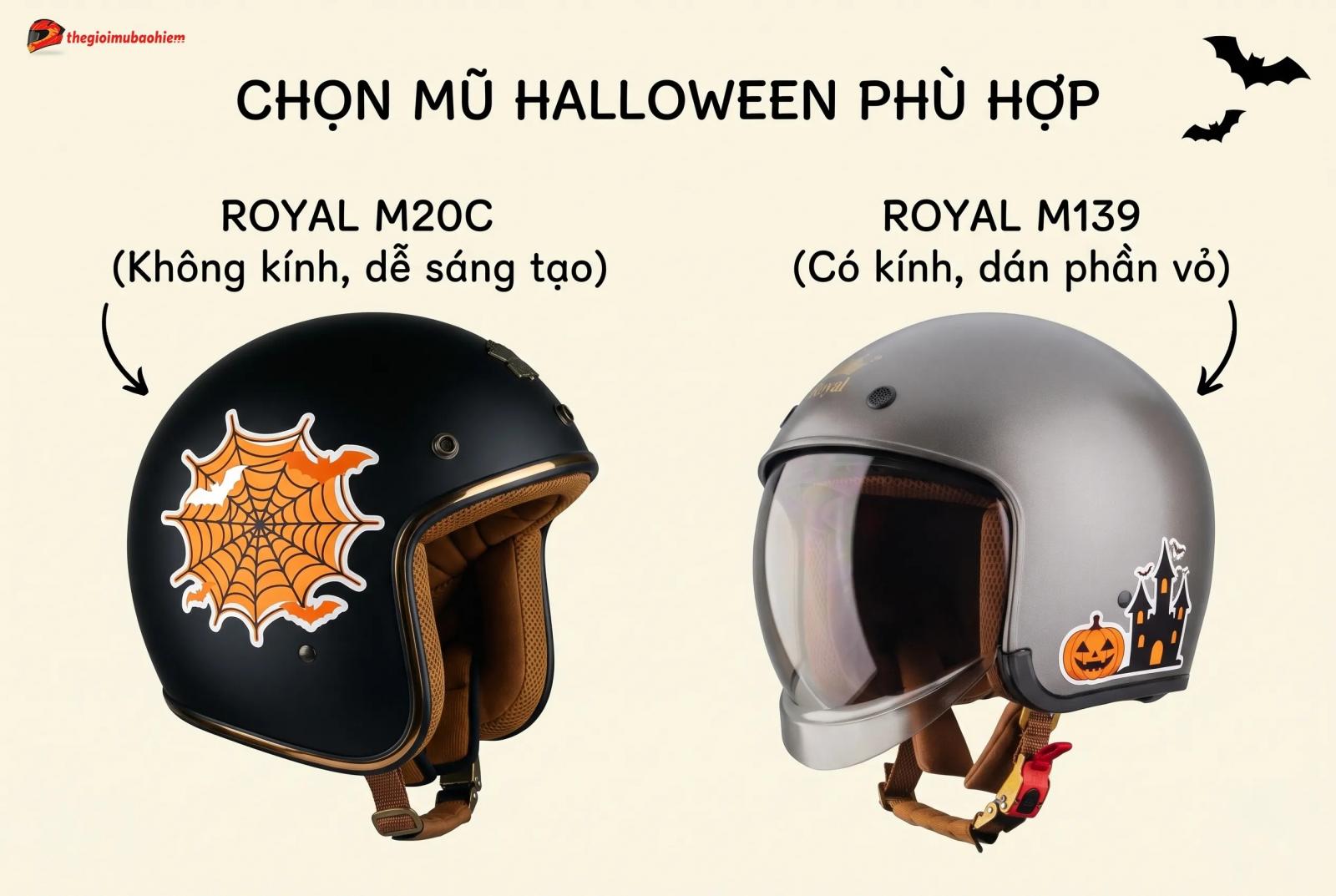 Gợi ý mẫu mũ phù hợp để trang trí Halloween